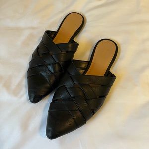 Old Navy Black Braided Mule Size 11